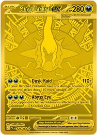 Mega Darkrai ex - 120/084 | ME05: Pitch Black | Mega Hyper Rare | Holofoil | #120/084