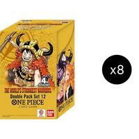 One Piece Card Game: Double Pack Set Vol. 12 Display