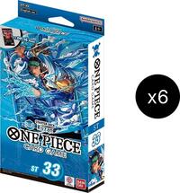 One Piece Card Game: Starter Deck 33: BLUE Kuzan Display