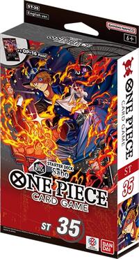 One Piece Card Game: Starter Deck 35: RED/BLACK Sabo