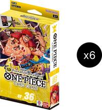 One Piece Card Game: Starter Deck 36: YELLOW Eustass”Captain”Kid Display
