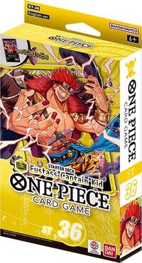 One Piece Card Game: Starter Deck 36: YELLOW Eustass”Captain”Kid