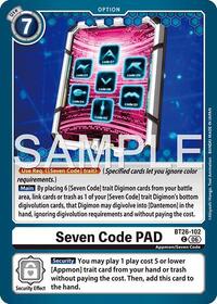 Seven Code PAD | Timeless Bonds | Common | Unspecified | #BT26-102 C