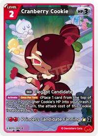 Cranberry Cookie | The Dark Enchantress War | Common | Normal | #BS10-009