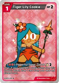 Tiger Lily Cookie | The Dark Enchantress War | Rare | Foil | #BS10-020