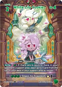 White Lily Cookie (069) (SEC) | The Dark Enchantress War | Secret Rare | Foil | #BS10-069