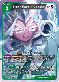 Elder Faerie Cookie | The Dark Enchantress War | Super Rare | Foil | #BS10-072