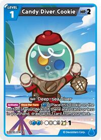Candy Diver Cookie | The Dark Enchantress War | Common | Normal | #BS10-074