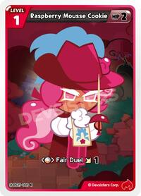 Raspberry Mousse Cookie (001) | The Dark Enchantress War | Common | Normal | #BS11-001