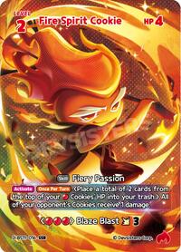 Fire Spirit Cookie (SSR) | The Dark Enchantress War | Secret Super Rare | Foil | #BS11-016
