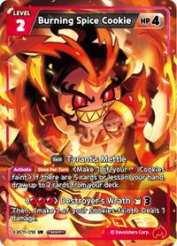 Burning Spice Cookie | The Dark Enchantress War | Ultra Rare | Foil | #BS11-018