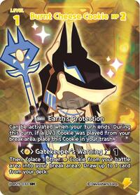 Burnt Cheese Cookie (SEC) | The Dark Enchantress War | Secret Rare | Foil | #BS11-032