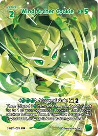 Wind Archer Cookie (SSR) | The Dark Enchantress War | Secret Super Rare | Foil | #BS11-052