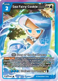 Sea Fairy Cookie | The Dark Enchantress War | Super Rare | Foil | #BS11-069