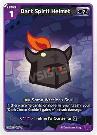 Dark Spirit Helmet | The Dark Enchantress War | Common | Normal | #BS11-077
