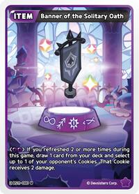 Banner of the Solitary Oath | The Dark Enchantress War | Uncommon | Normal | #BS11-080