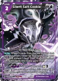 Silent Salt Cookie (089) | The Dark Enchantress War | Ultra Rare | Foil | #BS11-089