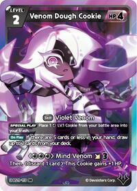 Venom Dough Cookie | The Dark Enchantress War | Super Rare | Foil | #BS11-113