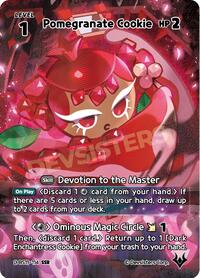 Pomegranate Cookie (SSR) | The Dark Enchantress War | Secret Super Rare | Foil | #BS11-114