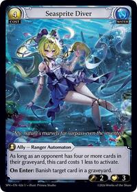 Seasprite Diver (Curio Foil) | Supporter Pack 4 | Uncommon | #026