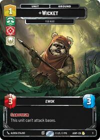 Wicket - Yub Nub! | Ashes of the Empire - Weekly Play Promos | Rare | Normal | #3