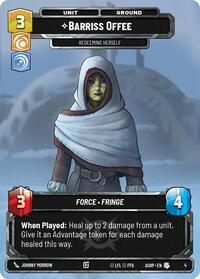 Barriss Offee | Ashes of the Empire - Weekly Play Promos | Uncommon | Normal | #4