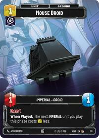 Mouse Droid | Ashes of the Empire - Weekly Play Promos | Common | Normal | #20