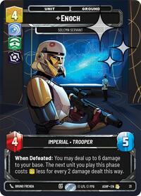 Enoch - Solemn Servant (Foil) | Ashes of the Empire - Weekly Play Promos | Rare | #21