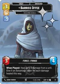 Barriss Offee (Foil) | Ashes of the Empire - Weekly Play Promos | Uncommon | #24
