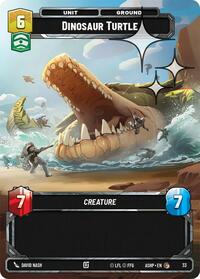 Dinosaur Turtle (Foil) | Ashes of the Empire - Weekly Play Promos | Common | #33