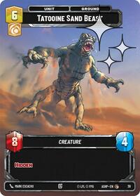 Tatooine Sand Beast (Foil) | Ashes of the Empire - Weekly Play Promos | Common | #39