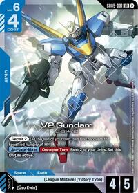 V2 Gundam | Freedom Ascension | Legend Rare | Holofoil | #GD05-001