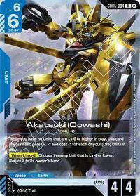 Akatsuki (Oowashi) | Freedom Ascension | Rare | Holofoil | #GD05-004