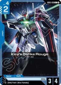 Kira's Strike Rouge | Freedom Ascension | Uncommon | Normal | #GD05-010