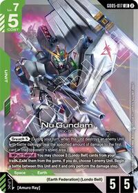 Nu Gundam | Freedom Ascension | Legend Rare | Holofoil | #GD05-017
