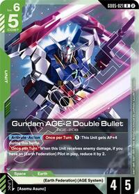 Gundam AGE-2 Double Bullet | Freedom Ascension | Rare | Holofoil | #GD05-021