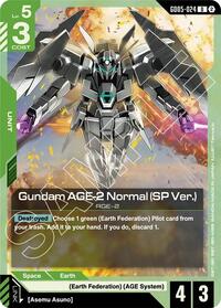 Gundam AGE-2 Normal (SP Ver.) | Freedom Ascension | Uncommon | #GD05-024