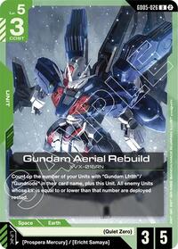 Gundam Aerial Rebuild | Freedom Ascension | Uncommon | Normal | #GD05-026