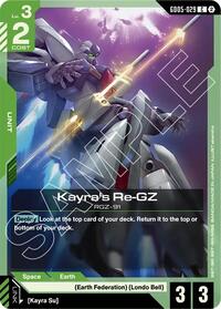 Kayra's Re-GZ | Freedom Ascension | Common | Normal | #GD05-029