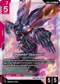 Master Gundam | Freedom Ascension | Legend Rare | Holofoil | #GD05-033