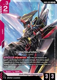 Gaia Gundam | Freedom Ascension | Legend Rare | Holofoil | #GD05-034