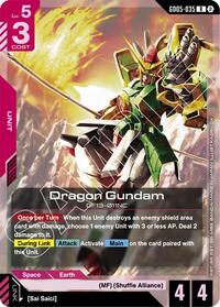 Dragon Gundam | Freedom Ascension | Rare | Holofoil | #GD05-035