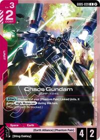 Chaos Gundam | Freedom Ascension | Uncommon | Normal | #GD05-039