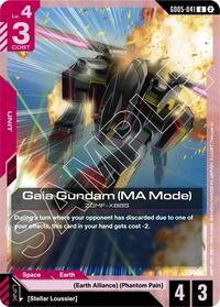 Gaia Gundam (MA Mode) | Freedom Ascension | Uncommon | Normal | #GD05-041