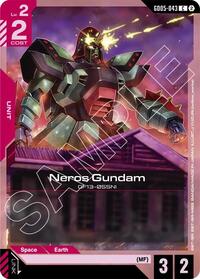 Neros Gundam | Freedom Ascension | Common | Normal | #GD05-043