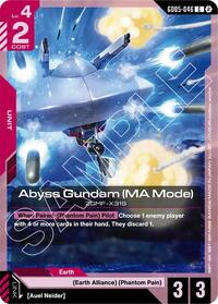 Abyss Gundam (MA Mode) | Freedom Ascension | Common | Normal | #GD05-046