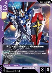 Force Impulse Gundam | Freedom Ascension | Common | Normal | #GD05-064
