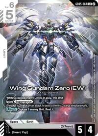 Wing Gundam Zero (EW) | Freedom Ascension | Legend Rare | Holofoil | #GD05-067