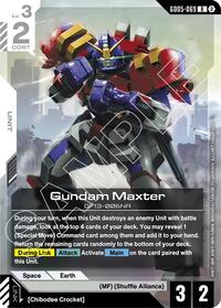 Gundam Maxter | Freedom Ascension | Rare | Holofoil | #GD05-069