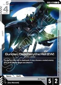 Gundam Deathscythe Hell (EW) | Freedom Ascension | Common | Normal | #GD05-078